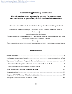 hexafluorobenzene solvent form