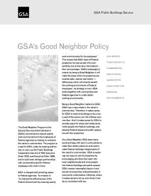 good neighbor flyer form