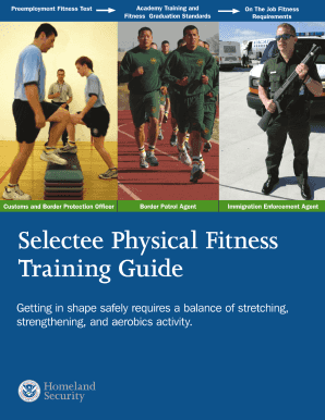 Physical fitness test form download pdf - cbp fitness test