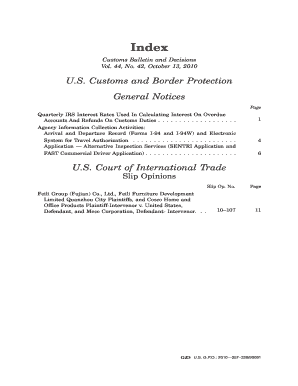 Us custom declaration form - us customs and border protection declaration form 6059b download