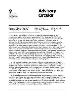 Aviation Safety Action Program (ASAP)