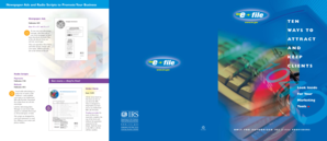 IRS Newspaper Ads and Radio Scripts Template