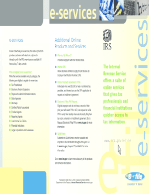 IRS e-Services Guide