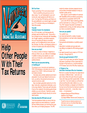 IRS Volunteer Income Tax Assistance