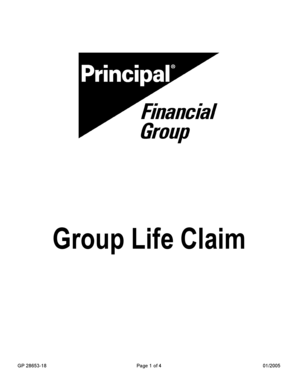 Group Life Claim Form