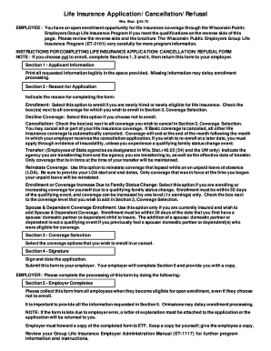 form 2304 life insurance