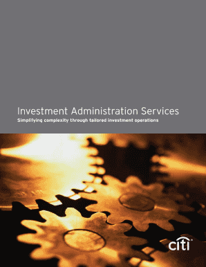 proposal generation in investment administration services form