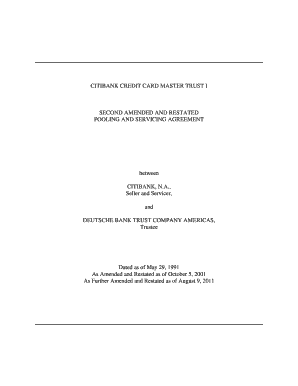 citibank certificate of trust form