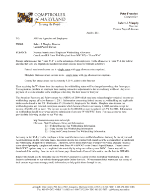 Fillable Online compnet comp state md Colorado w 4 fillable form Fax ...