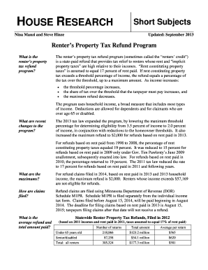 M1pr 2011 property tax refund fillable form