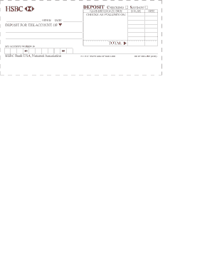 printable deposit slips