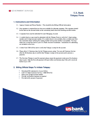 Us bank telepay
