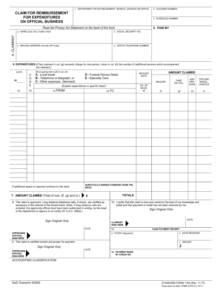 Claim Form Reimbursement Fill Online Printable Fillable Blank Claim Form Reimbursement Fill Online Printable Fillable Blank
