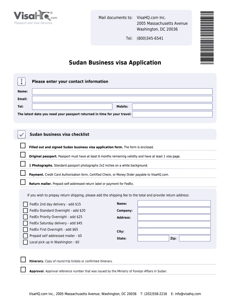 fillable-online-sudan-business-visa-application-sudan-visa-visahq-fax-email-print-pdffiller