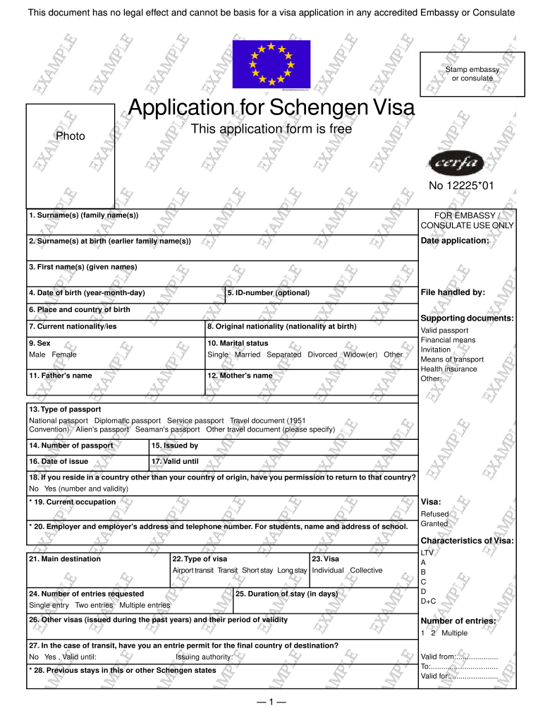 germany tourist visa application