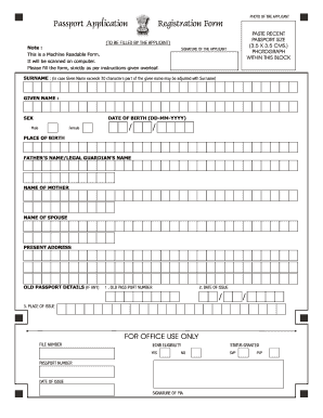 pasport statas form