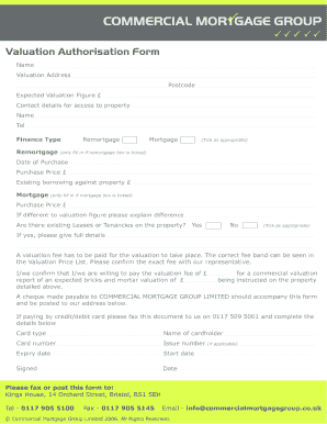 generic commercial mortgage application form