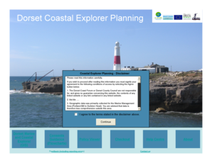 Dorset Coastal Explorer Planning - dusk geo orst