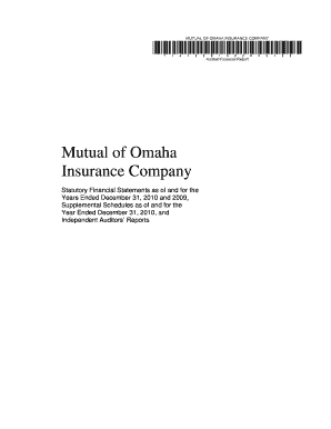 forms to fill out financial statement from mutual of omaha