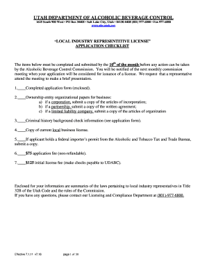 Example of filled government form - park city 1625 south 900 west p o box 30408