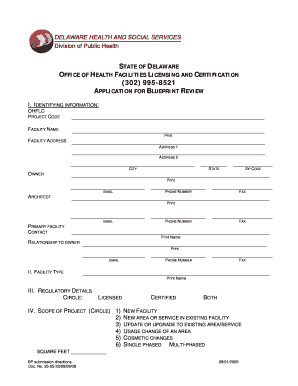 Delaware office of health facilities licensing and certification