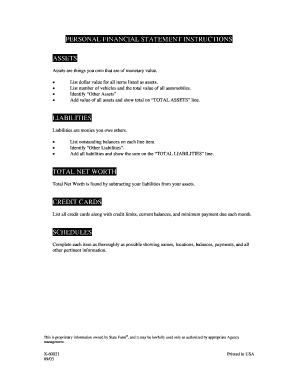 Financial statements examples pdf - financial statement form