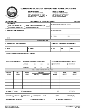 commercial saltwater disposal form
