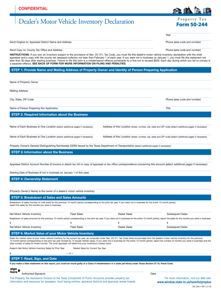 form 50 244 Preview on Page 1