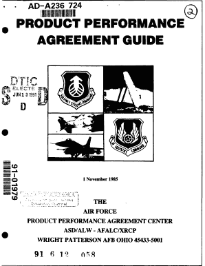 product performance agreement