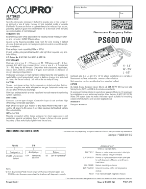 Online Ps600 Mvolt Form Fax Email Print