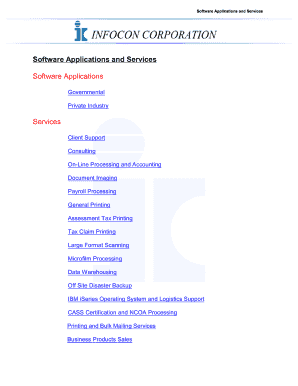 iseries ncoa software form