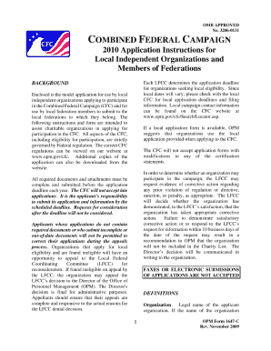 COMBINED FEDERAL CAMPAIGN 2010 ... - chattanoogacfc. org - atlanticcoastcfc