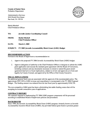 Interview approval letter - County of Santa Clara Probation Department Administrative ... - sccgov