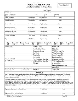 Application Requirements & Procedures - roundrocktexas