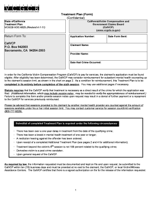 Vcgcb treatment plan form