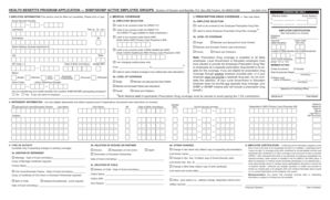 New Jersey Health Benefits Program Application