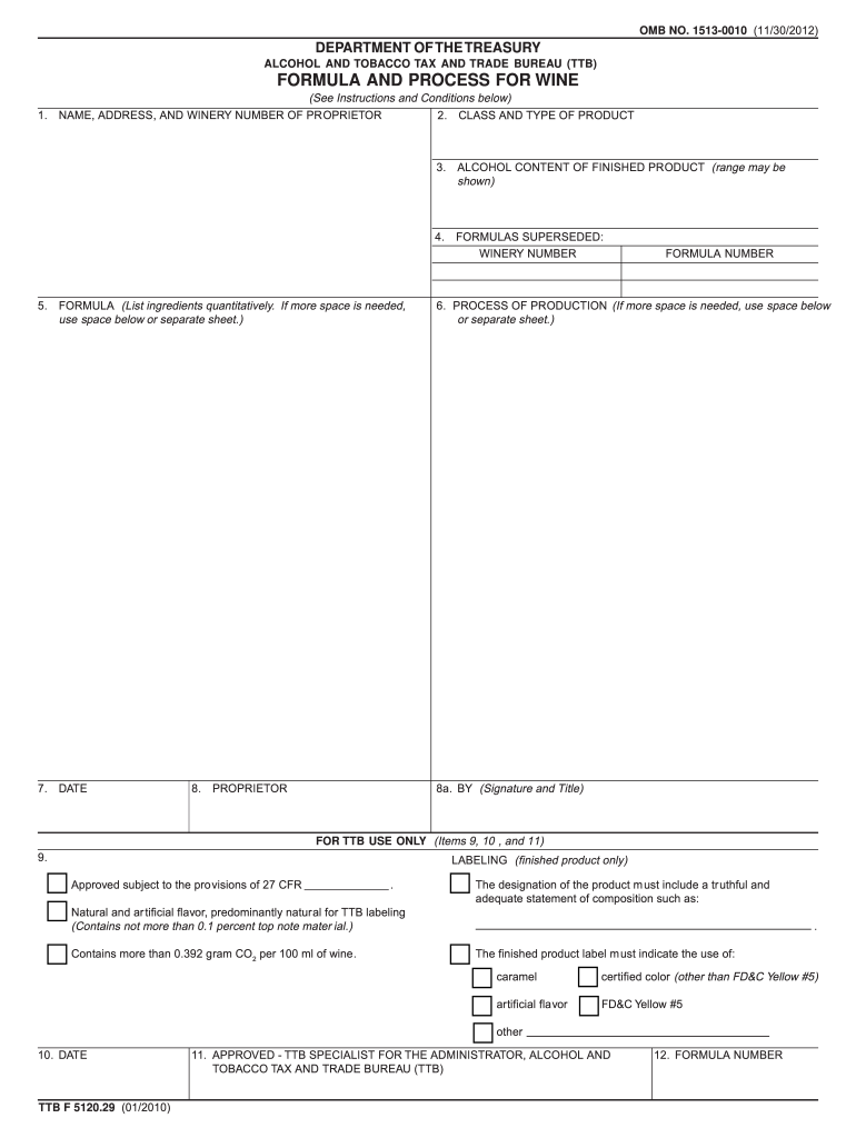 ttb treasury process wine Preview on Page 1