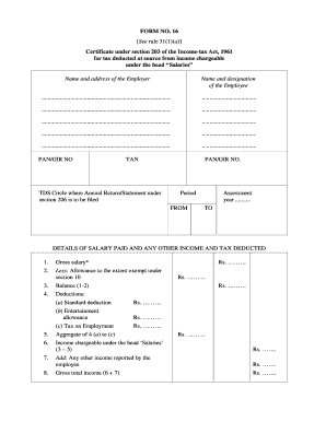 form 16 see rule 31 1 a excel format