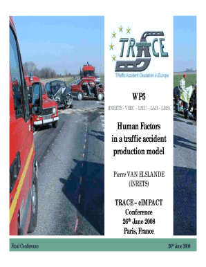 trace human factors