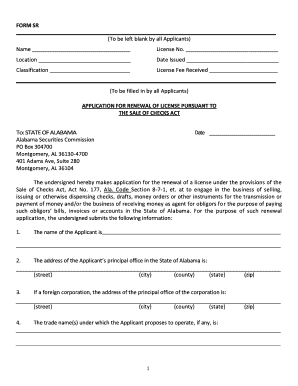 alabama sr1 form