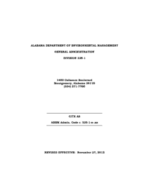 november 29 2011 alabama department of environmental management