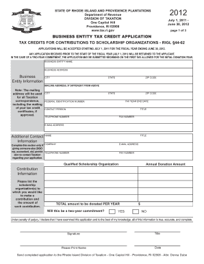 FYE2012 Business Donation App.qxp - tax ri