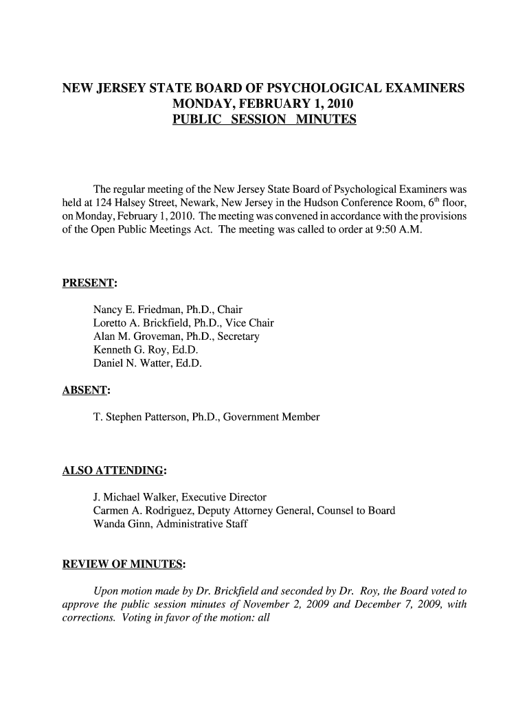 , Government Member - njconsumeraffairs Preview on Page 1