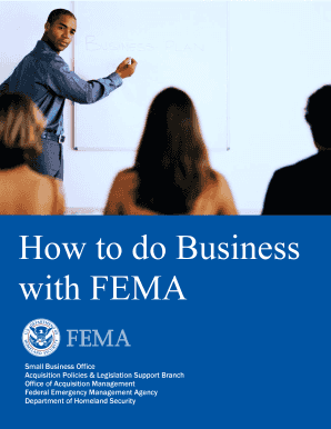 FEMA Vendor Profile Form