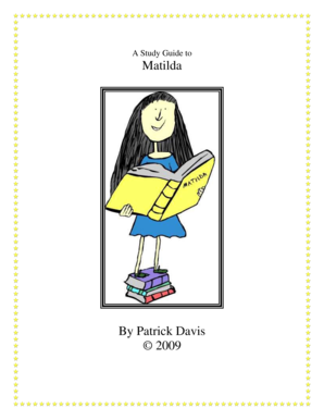 Matilda Study Guide