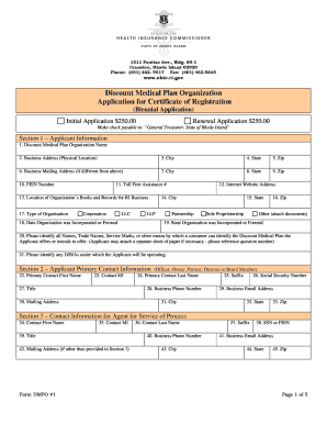 rhode island & discount medical plan organization