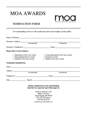 mi aoa form fill online printable fillable blank pdffiller aoa form