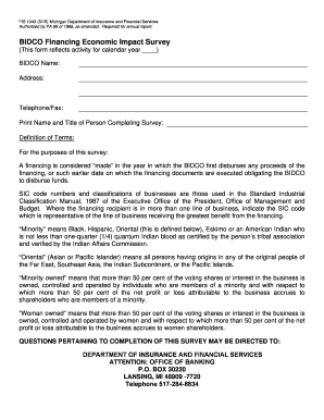 Application for Renewal of License as Sales Finance Company - michigan