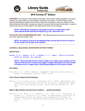 Apa style writing - apa format