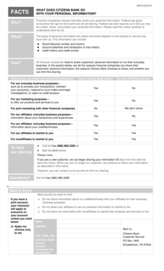 Citizens Bank Privacy Notice